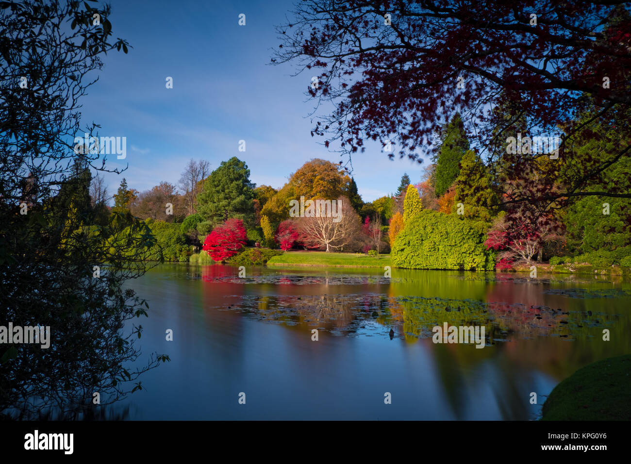 Sheffield Park Gardens, East Sussex, Angleterre Banque D'Images