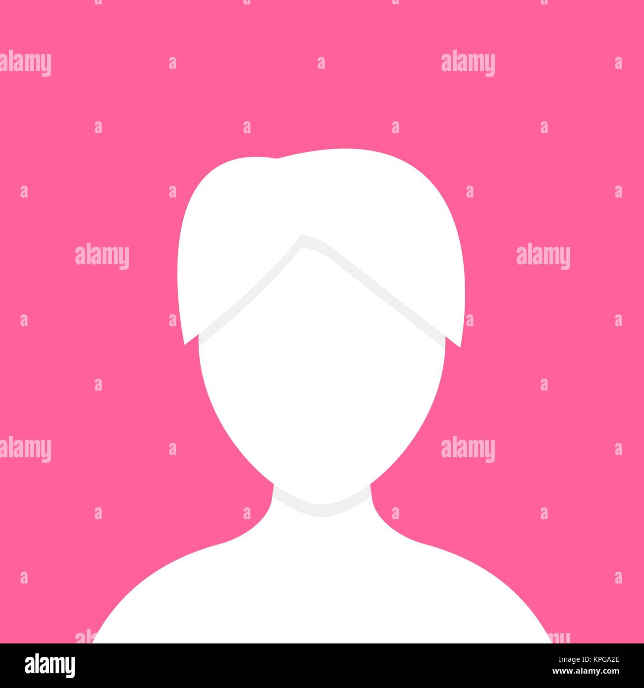 La figure de modèle femme blanc Image Vectorielle Stock - Alamy