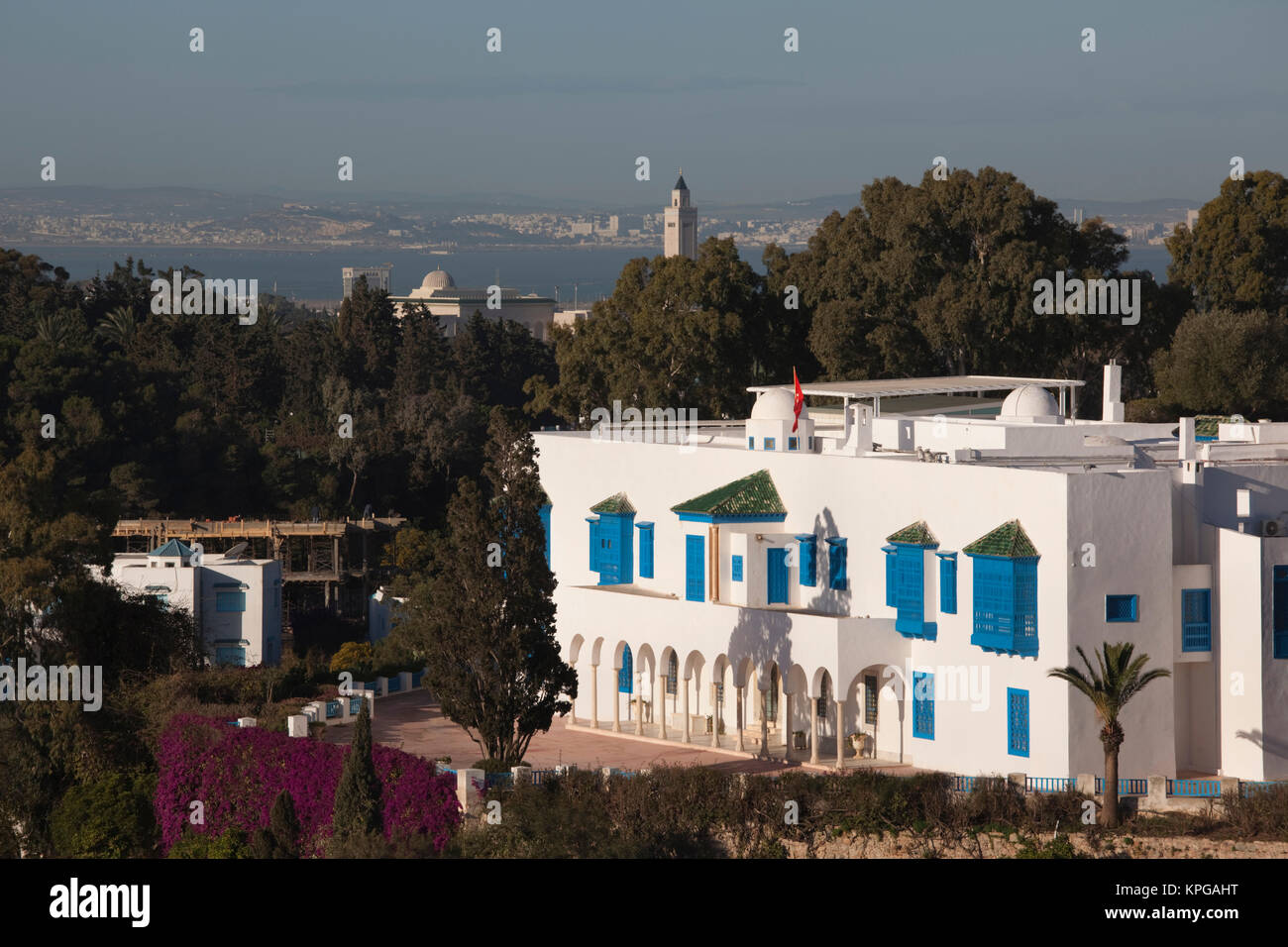 La Tunisie, Sidi Bou Saïd, village détail Banque D'Images