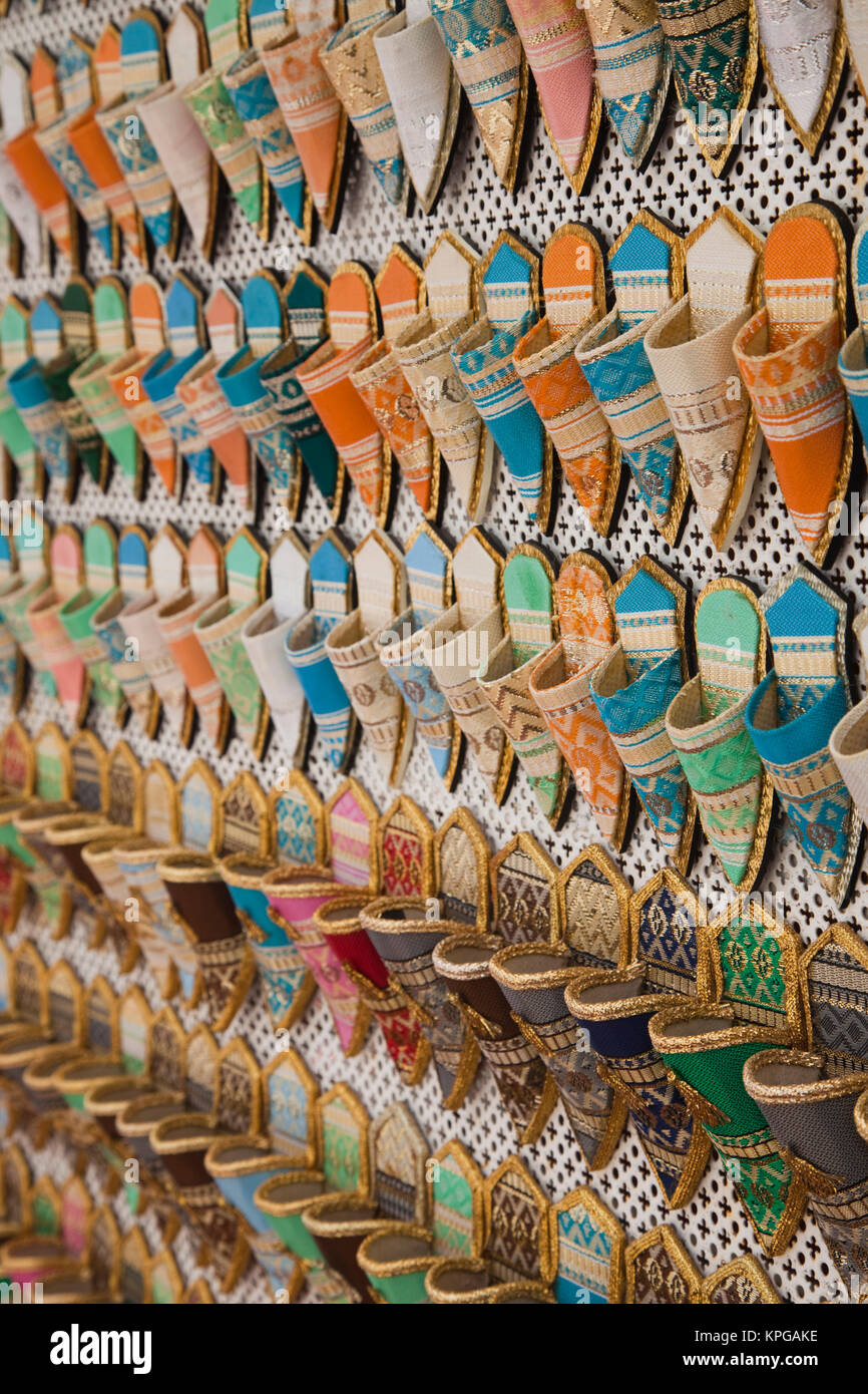Tunisie Tunis Carthage le Tunisien babouches chaussons Photo