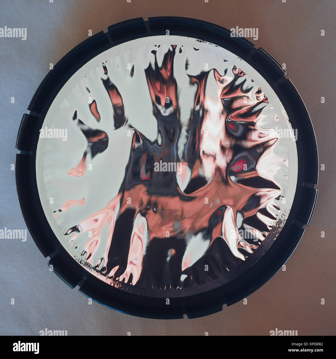 Filtre solaire pour l'observation du soleil Banque D'Images