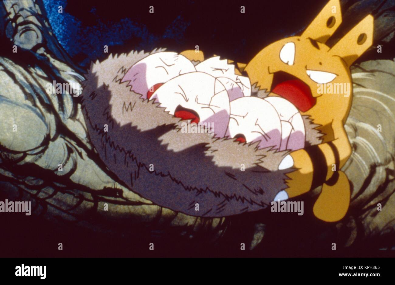 Poketto monsutâ dans d'interdiction : Maboroshi no pokemon : Rugia bakutan Pokemon : le pouvoir d'un an : 1999 USA / Japon : Kunihiko Yuyama Directeur, Michael Haigney Animation Banque D'Images