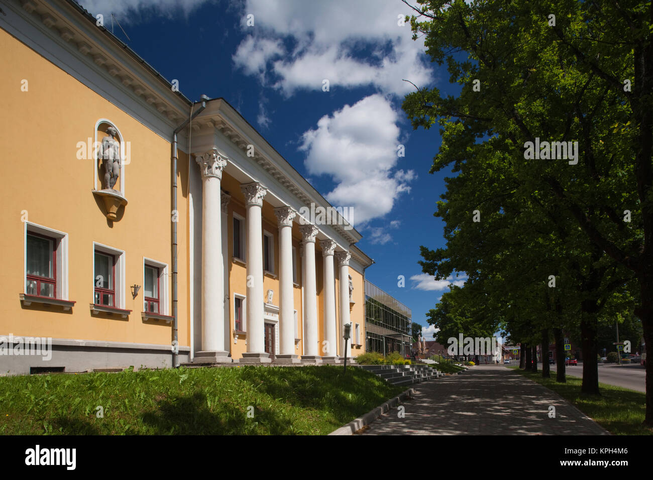 L'Estonie, le sud-ouest de l'Estonie, Tallinn, ville bâtiment gouvernemental, Vaksali Street Banque D'Images