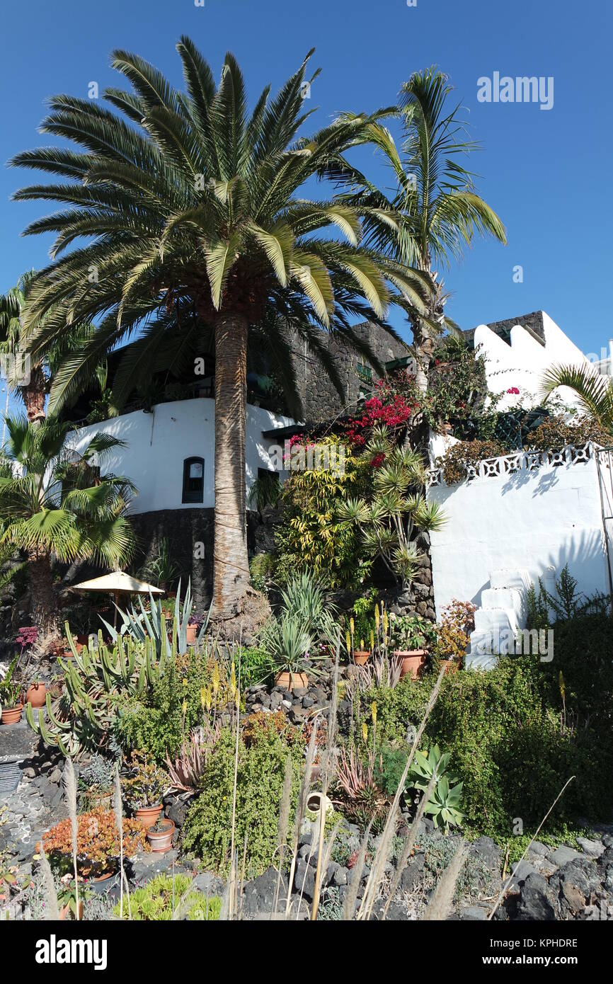 Idylle à Puerto del Carmen, Lanzarote Banque D'Images