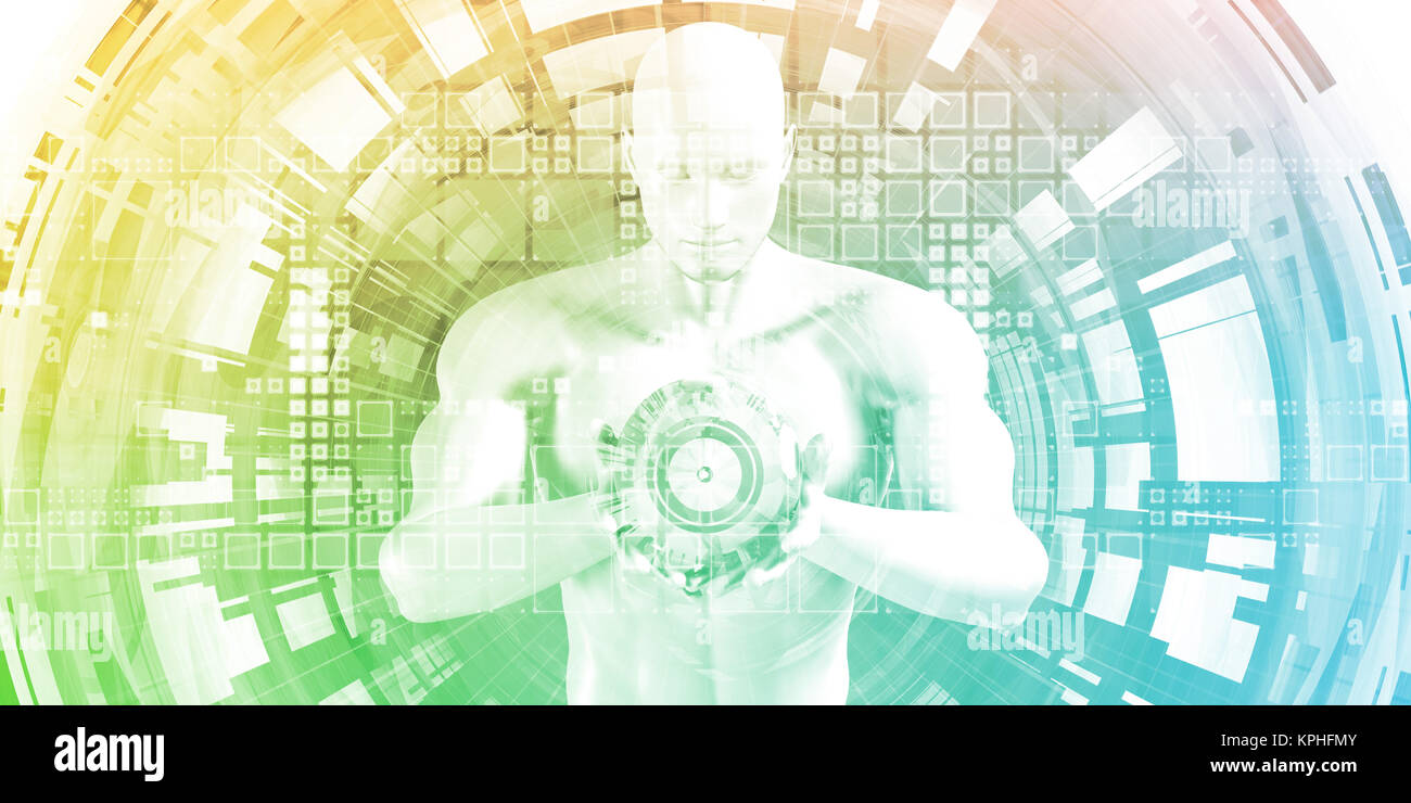 L'analyse des Big Data avec les résultats de Business Intelligence Banque D'Images