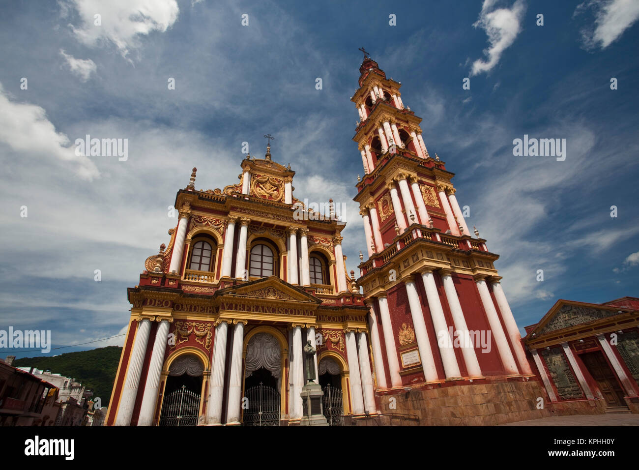 L'Argentine, la province de Salta, Salta. Iglesia San Francisco. Banque D'Images