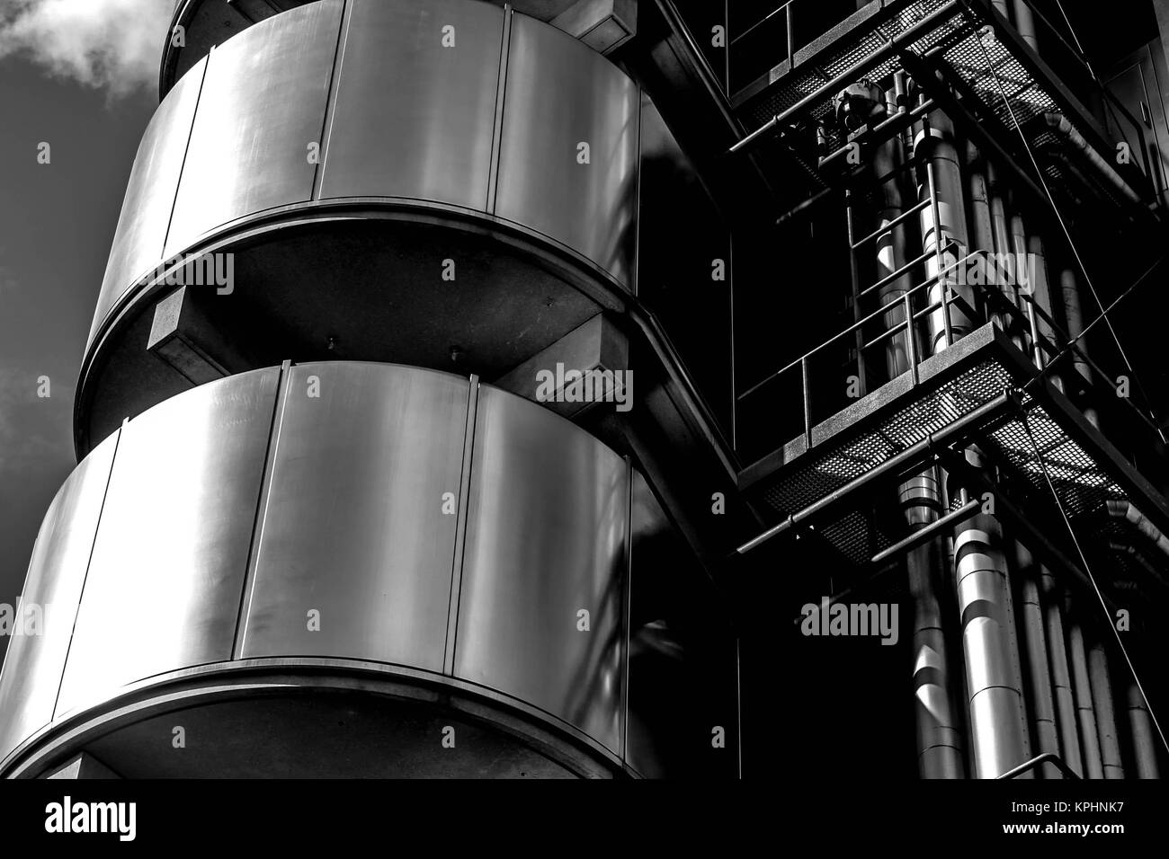 Le LLOYDS BUILDING, LONDRES, Grande-Bretagne Banque D'Images