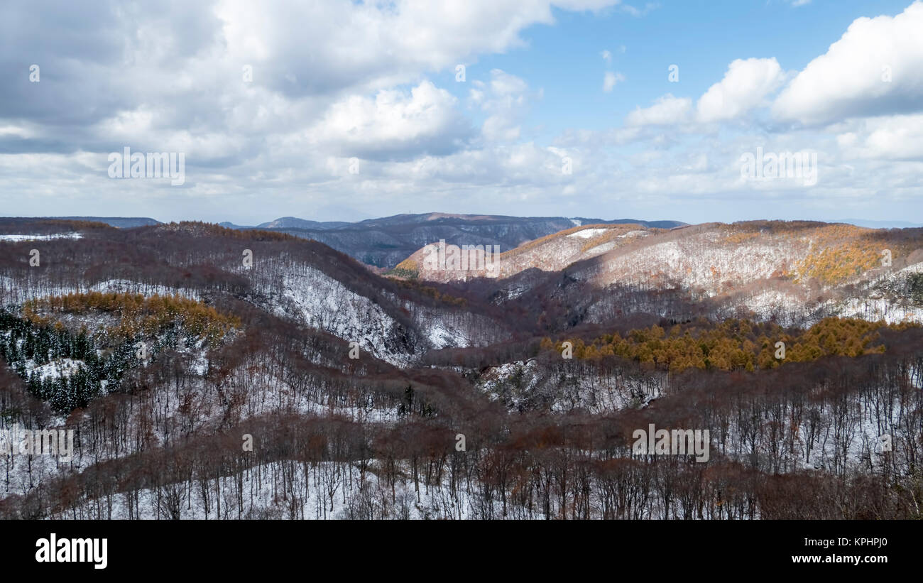 La préfecture d'Aomori, région du Tohoku, Japon Banque D'Images