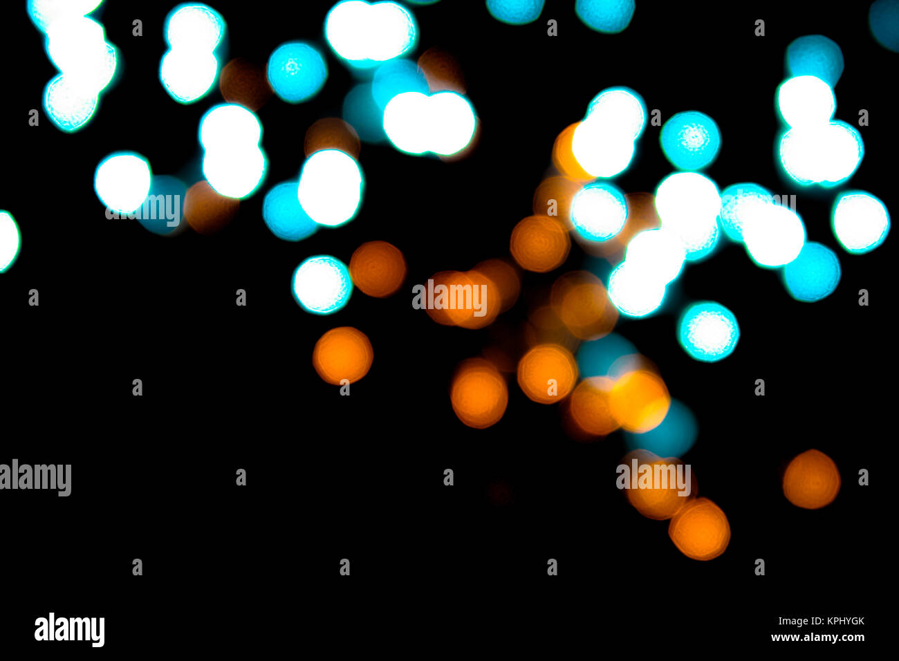 Résumé fond avec bokeh Banque D'Images