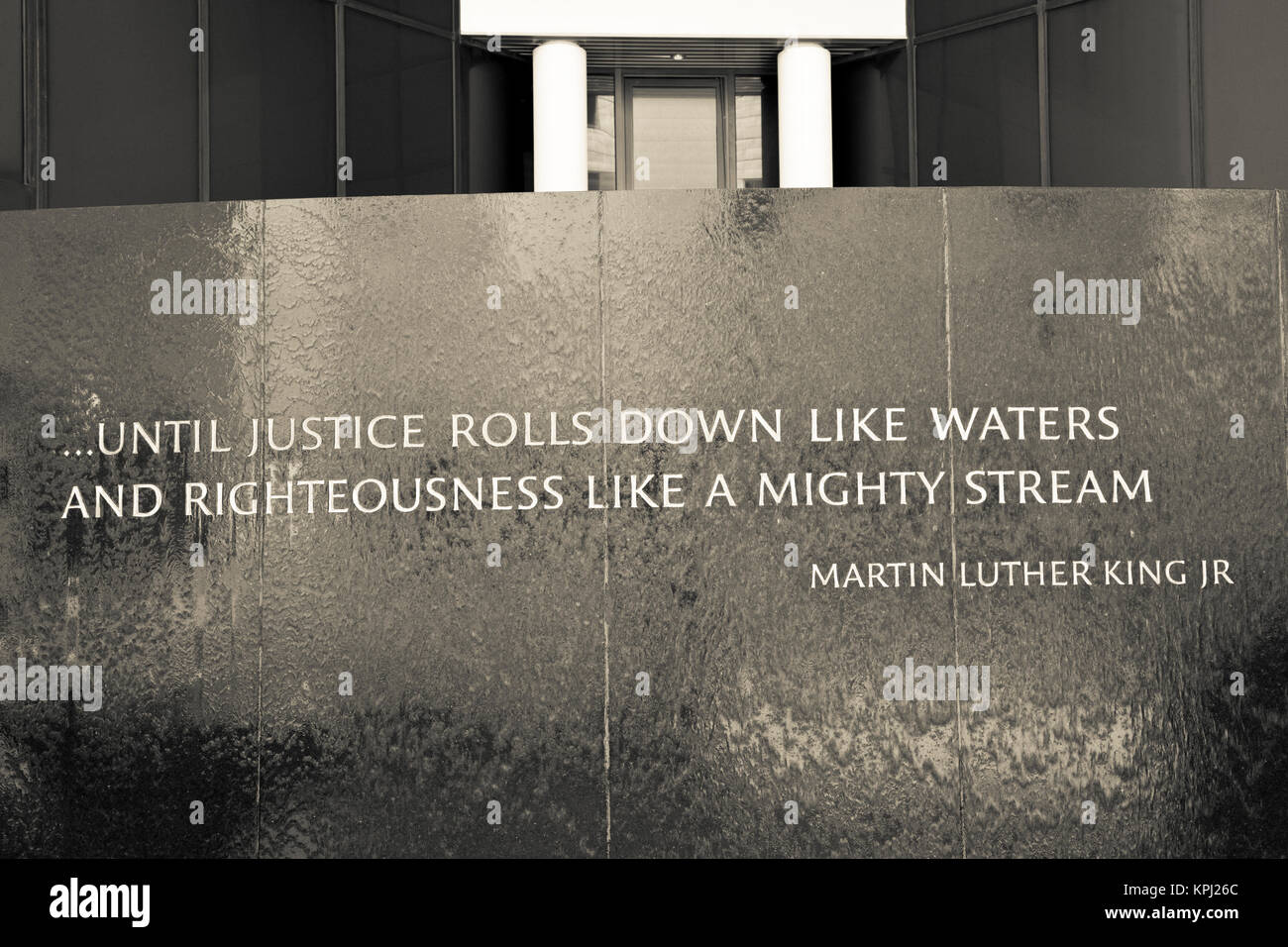 USA, Alabama, Montgomery. Civil Rights Memorial et centre. Banque D'Images