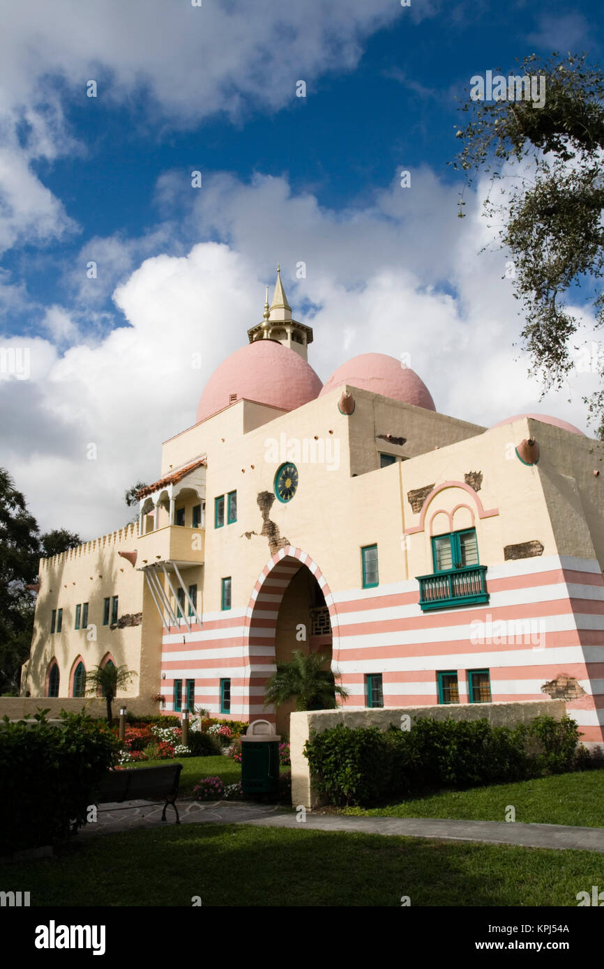 USA, Florida, Miami, Opa Locka, thème : l'arabe, l'Opa Locka City Hall Banque D'Images