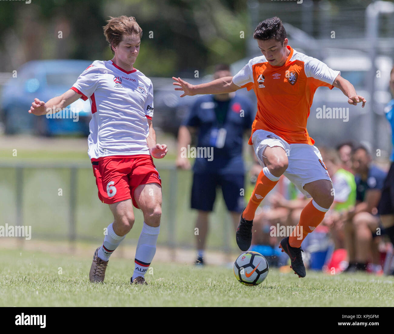 Rugissement brisbane jeunesse Banque de photographies et d’images à