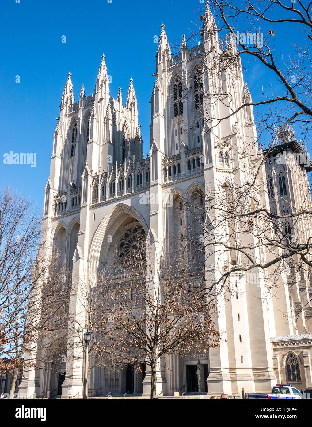 La Cathédrale Nationale de Washington. C'est une église située à Washington, D.C. Banque D'Images