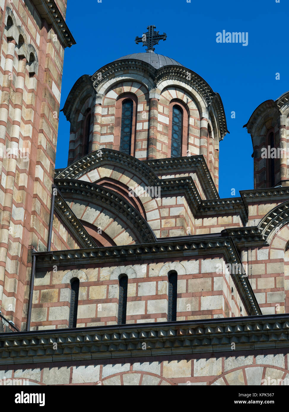 L'église de Saint Marc ; Belgrade, en Voïvodine, Serbie Banque D'Images