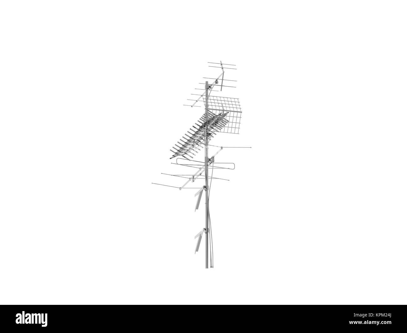 Les antennes en option Banque D'Images