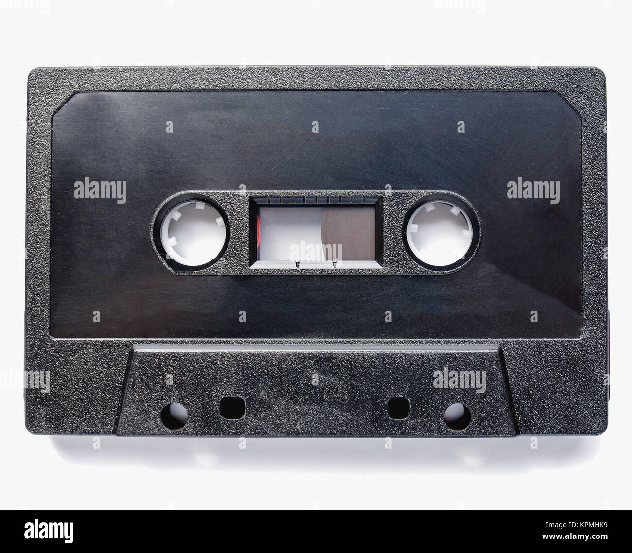 Cassette de ruban noir Banque D'Images