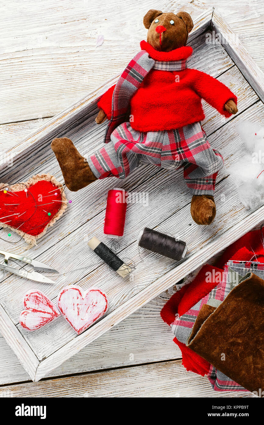 Doudou à coudre Banque D'Images