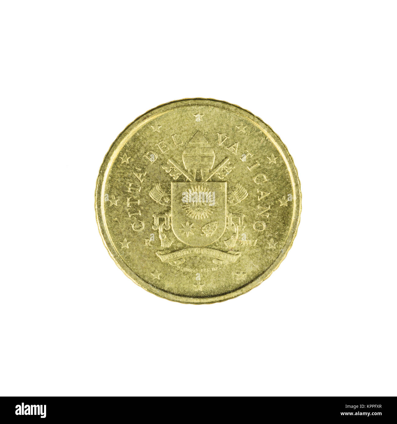 Cent cinquante euro coin Banque D'Images