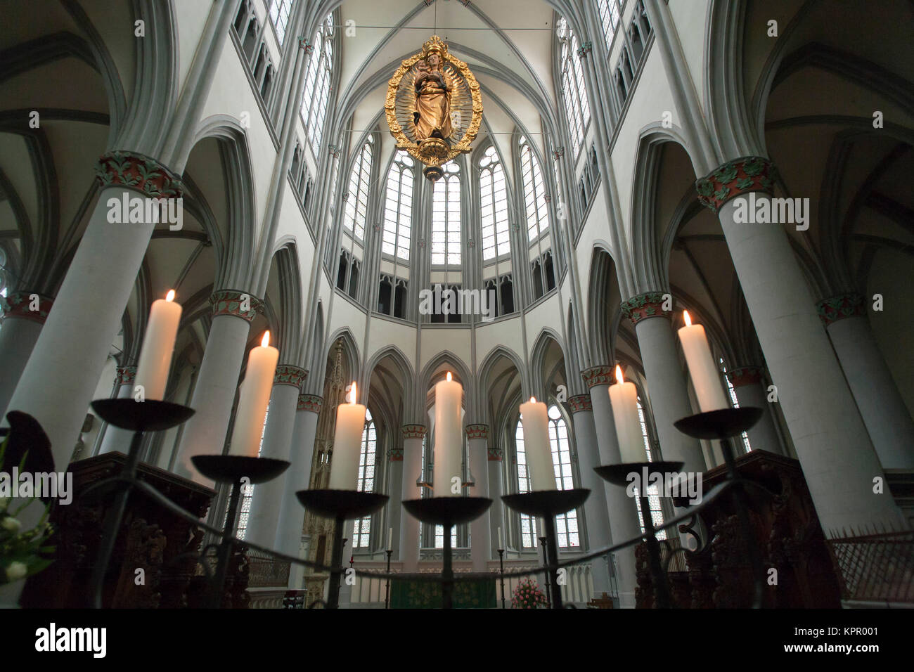 L'Allemagne, la région de Bergisches Land, la cathédrale d'Altenberg. France, région du Bergisches Land, der Altenberger Dom. Banque D'Images