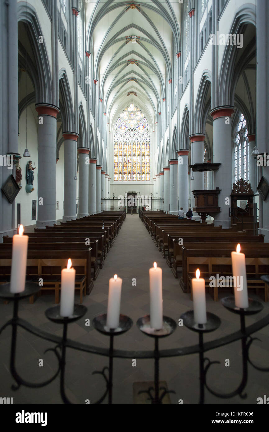 L'Allemagne, la région de Bergisches Land, la cathédrale d'Altenberg. France, région du Bergisches Land, der Altenberger Dom. Banque D'Images