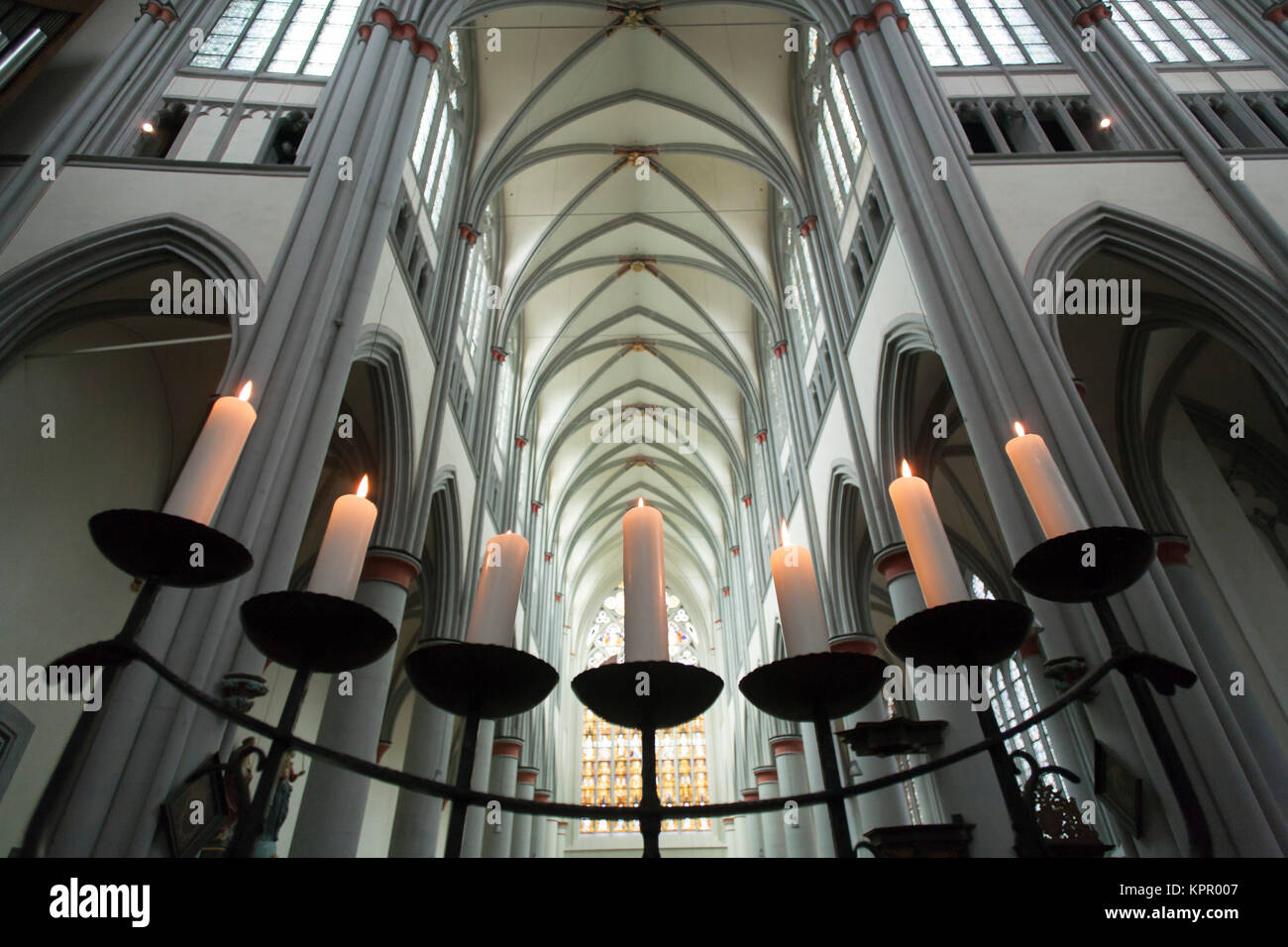 L'Allemagne, la région de Bergisches Land, la cathédrale d'Altenberg. France, région du Bergisches Land, der Altenberger Dom. Banque D'Images
