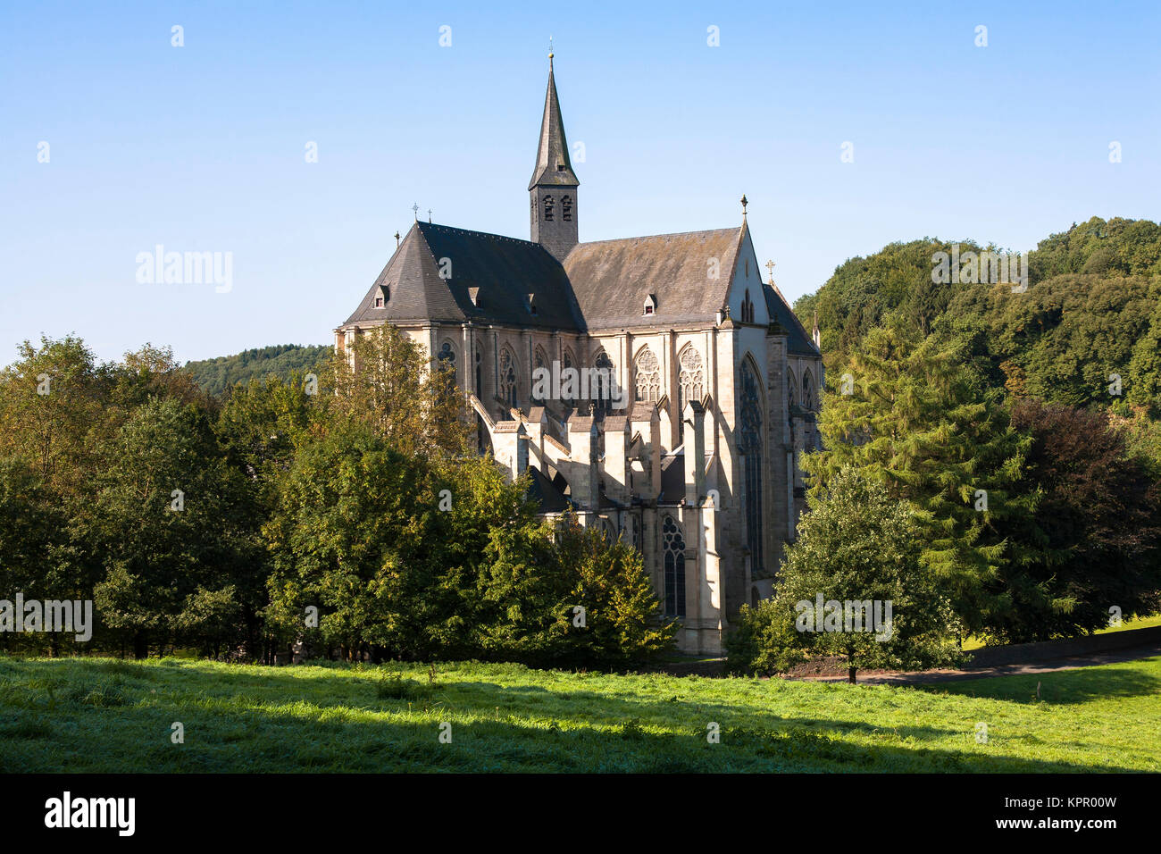 L'Allemagne, la région de Bergisches Land, la cathédrale d'Altenberg. France, région du Bergisches Land, der Altenberger Dom. Banque D'Images