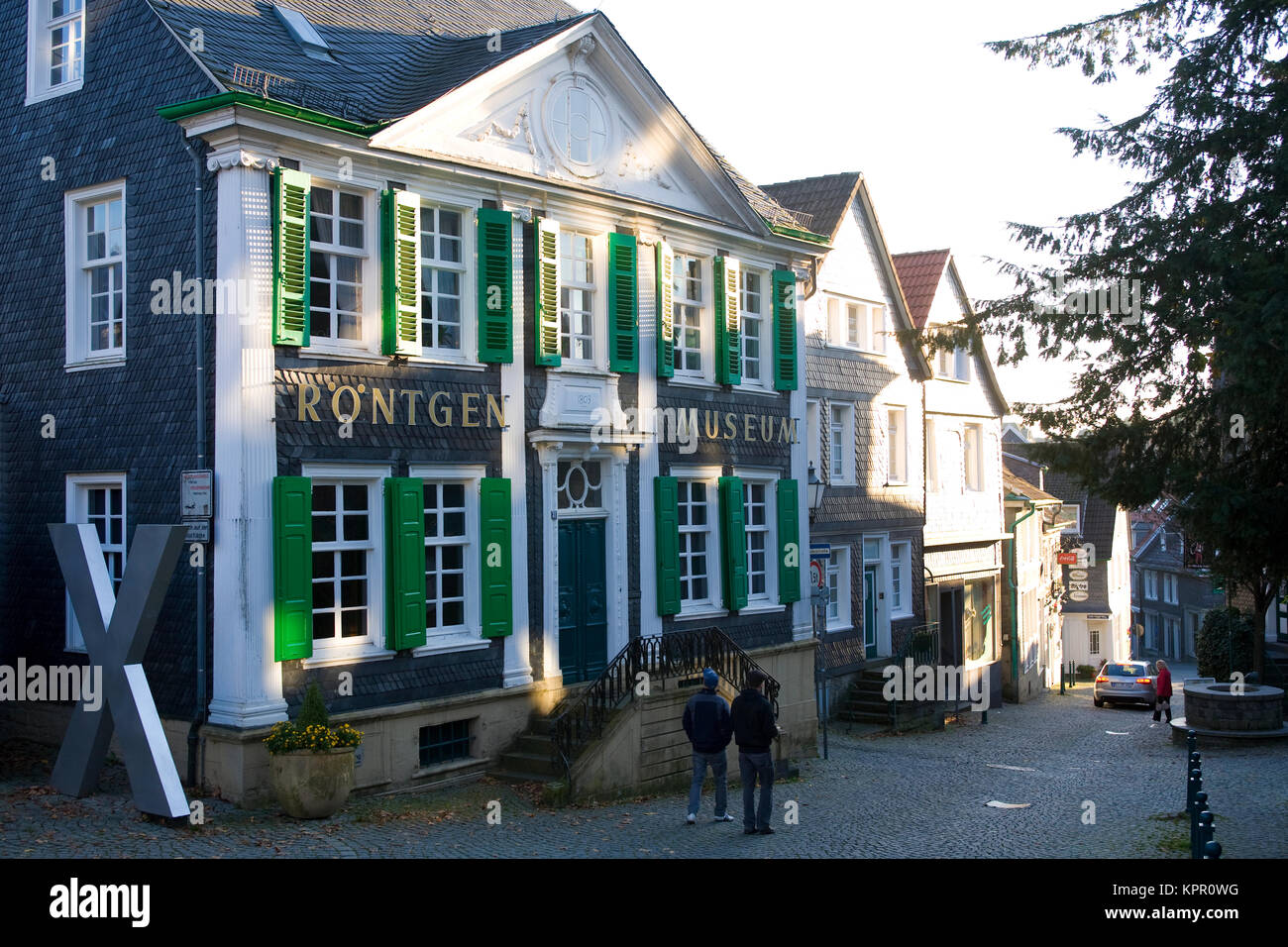 L'Europe, l'Allemagne, la région de Bergisches Land, le Roentgen museum de Remscheid-Lennep. Europa, Deutschland, région du Bergisches Land, das Musée Roentgen dans Re Banque D'Images