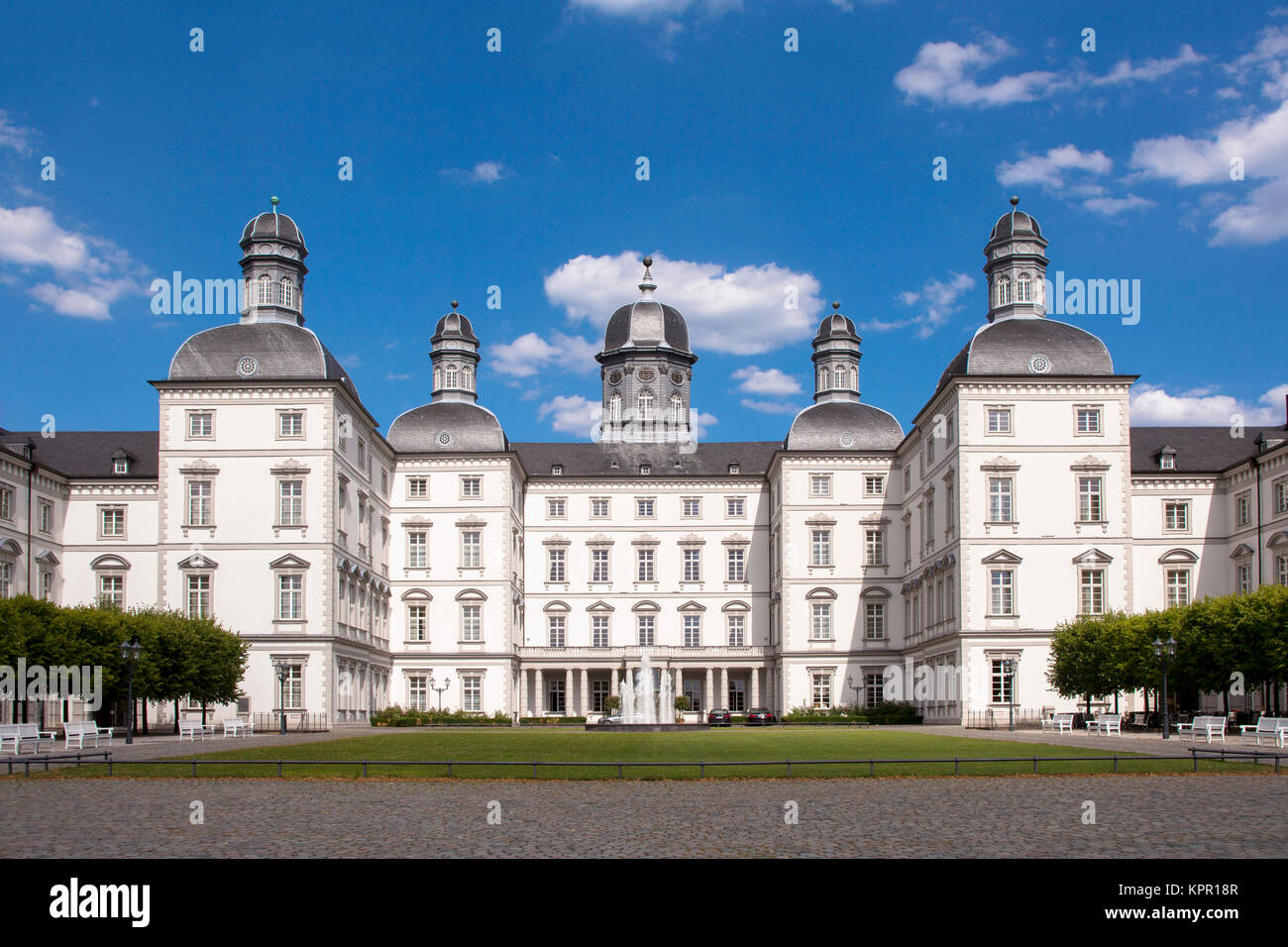 L'Europe, l'Allemagne, la région de Bergisches Land, Bensberg, Grandhotel Château de Bensberg. Europa, Deutschland, région du Bergisches Land, Grandhotel Schloss Bensberg, Banque D'Images