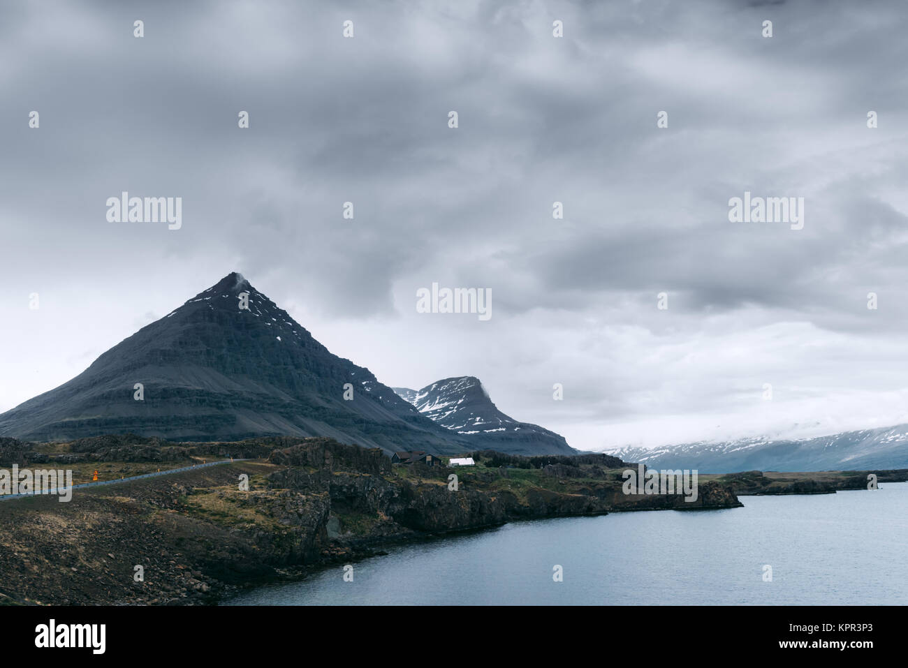 Paysage typique de l'Islande Banque D'Images