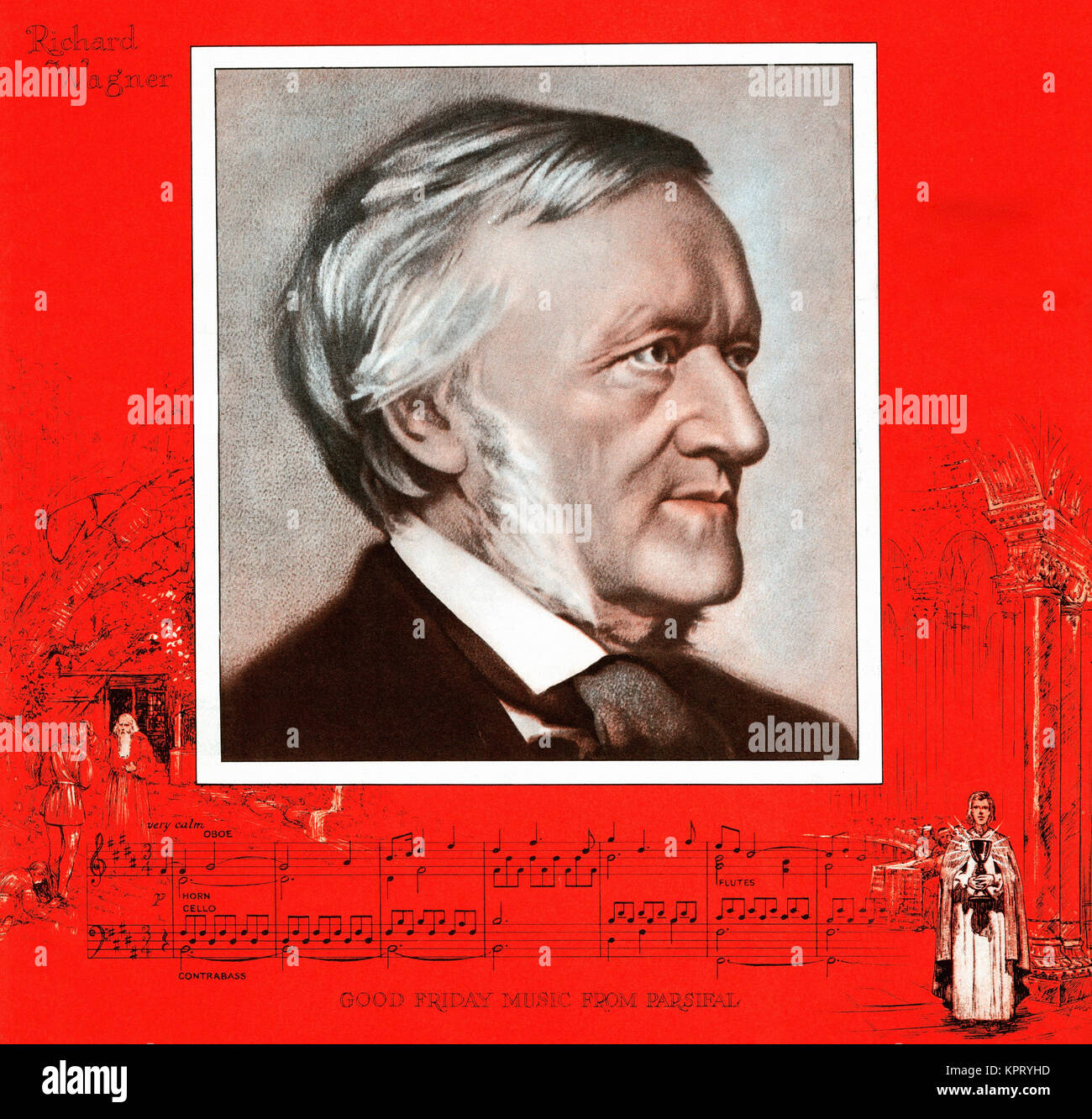 Richard Wagner Banque D'Images