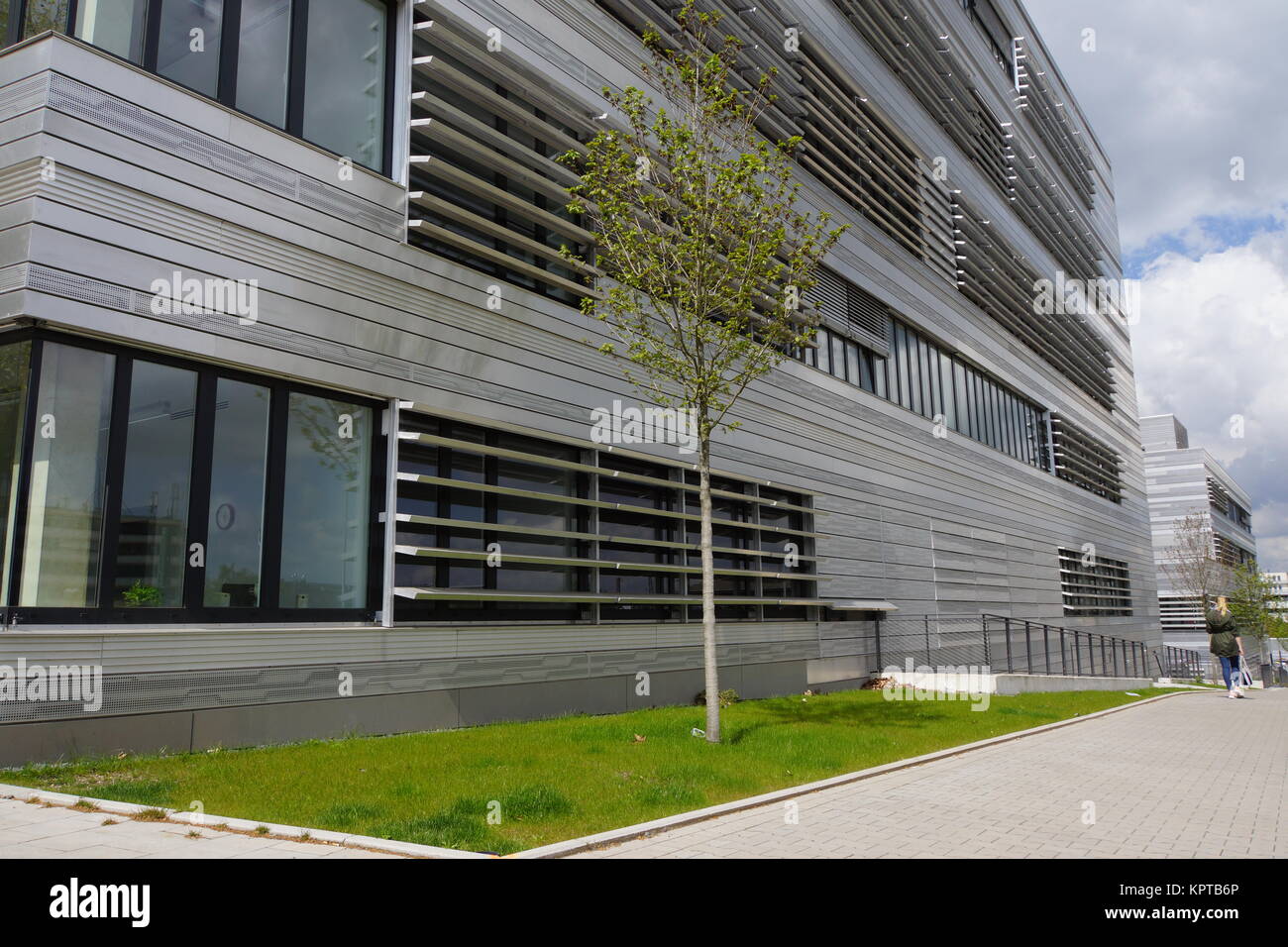 La société Architektur auf dem Campus der Hochschule, Düsseldorf, Nordrhein-Westfalen, Deutschland Banque D'Images