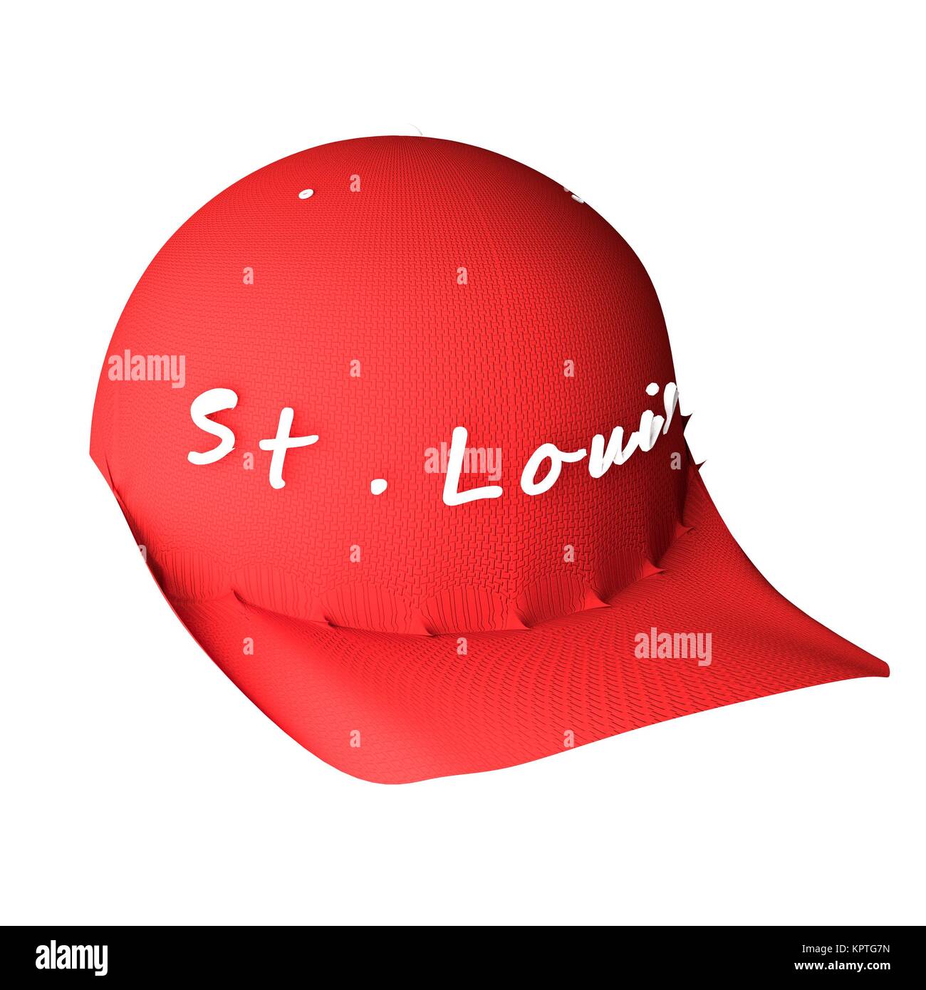Casquette de baseball St.Louis Banque D'Images