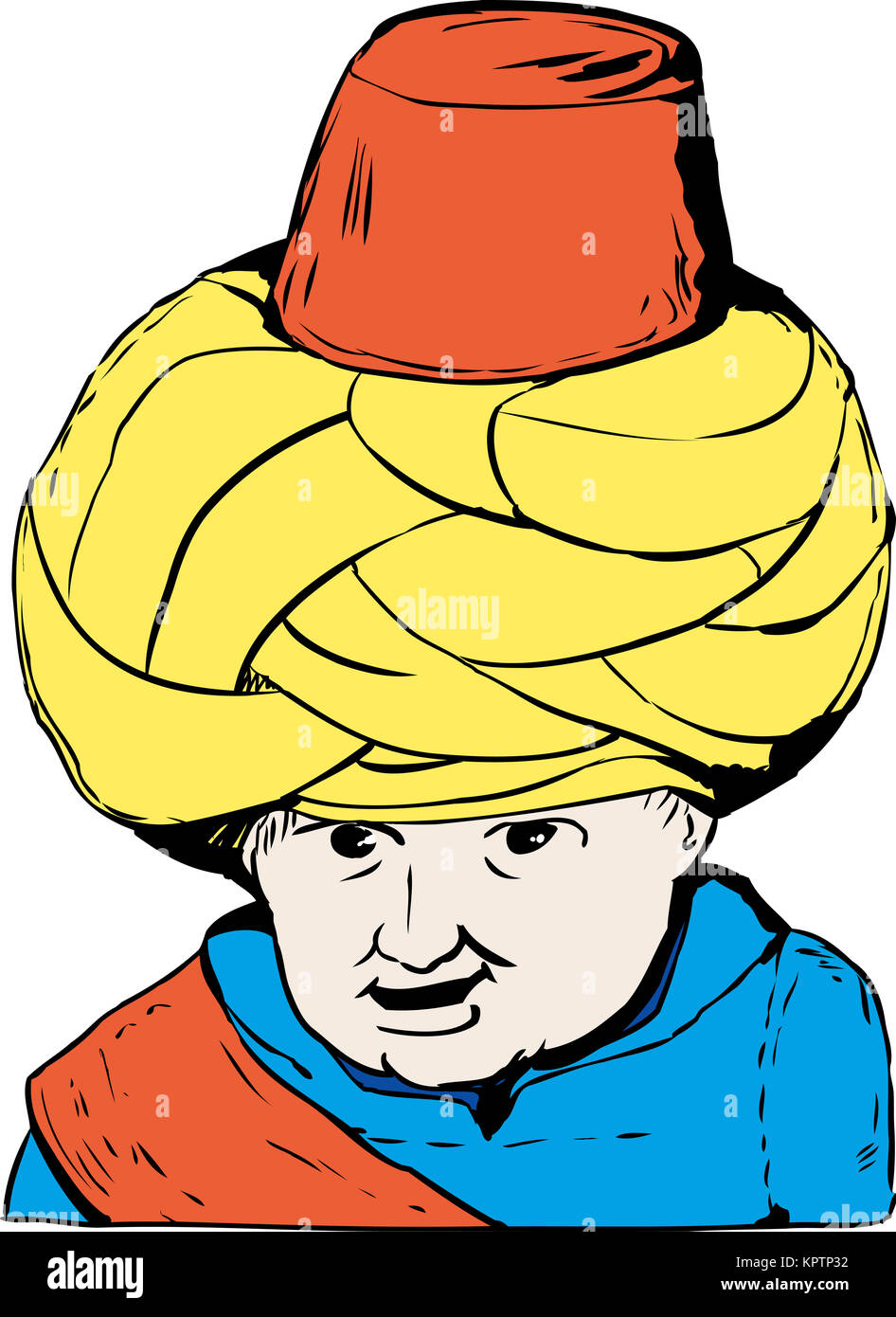 Fichier STL gratuit Figure de vieil homme - Homme en turban