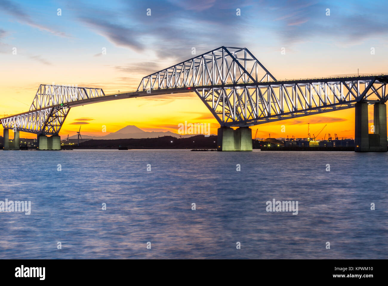 Tokyo Gate Bridge Banque D'Images