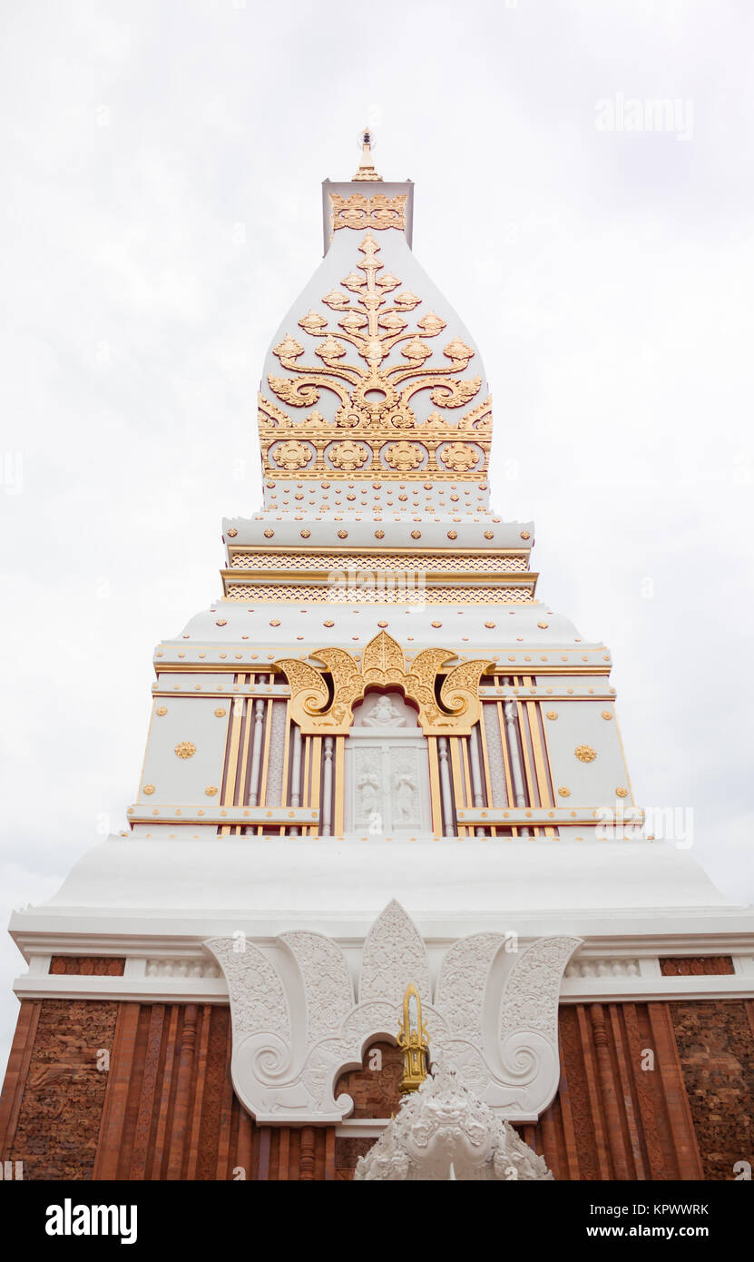 Phra That Phanom dans la Pagode Wat Phra That Phanom, Nakhon Phanom, Thaïlande Banque D'Images