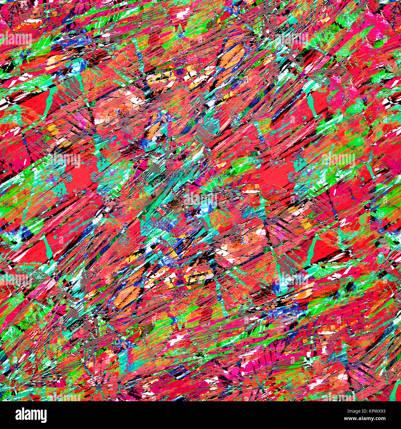 L'expressionisme abstrait Arrière-plan Collage Banque D'Images