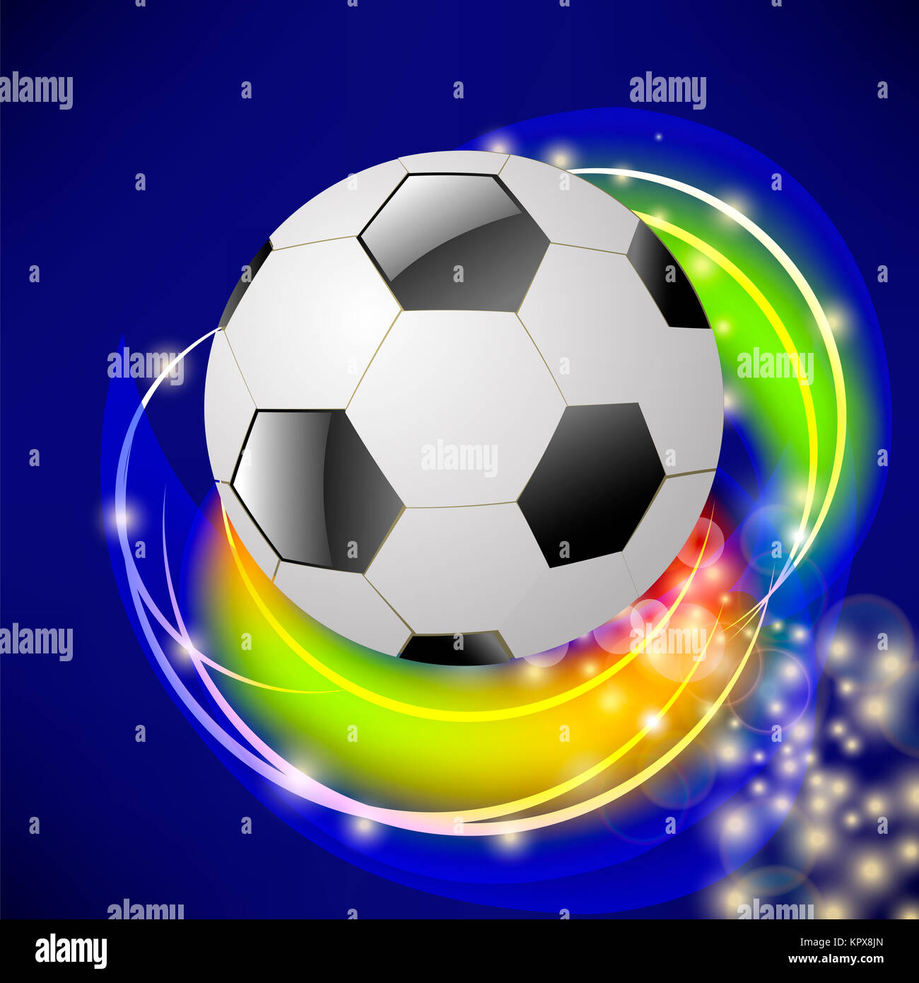 L'icône de Football Sport Banque D'Images