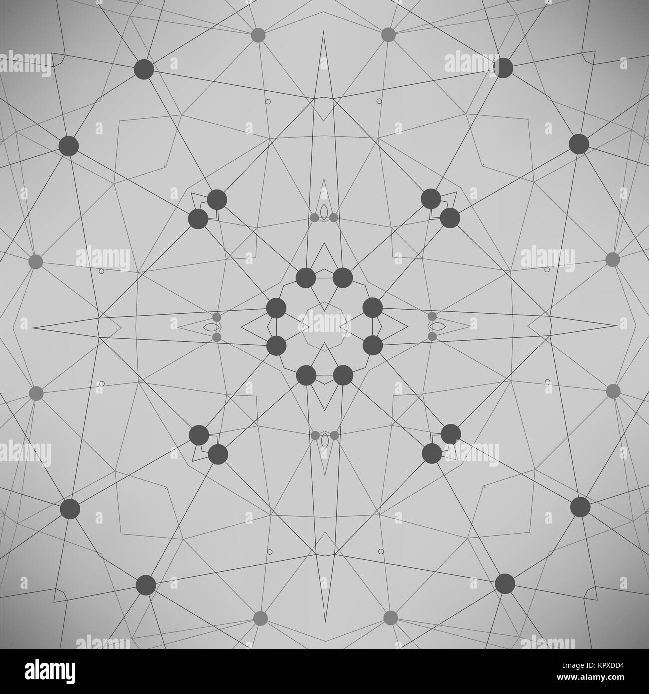 Arrière-plan de la technologie gris avec panneaux de particules - aggloméré Banque D'Images