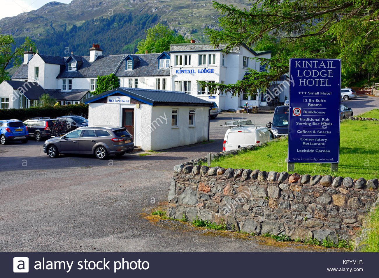 Kintail Lodge Hotel, Kintail, Ecosse Banque D'Images