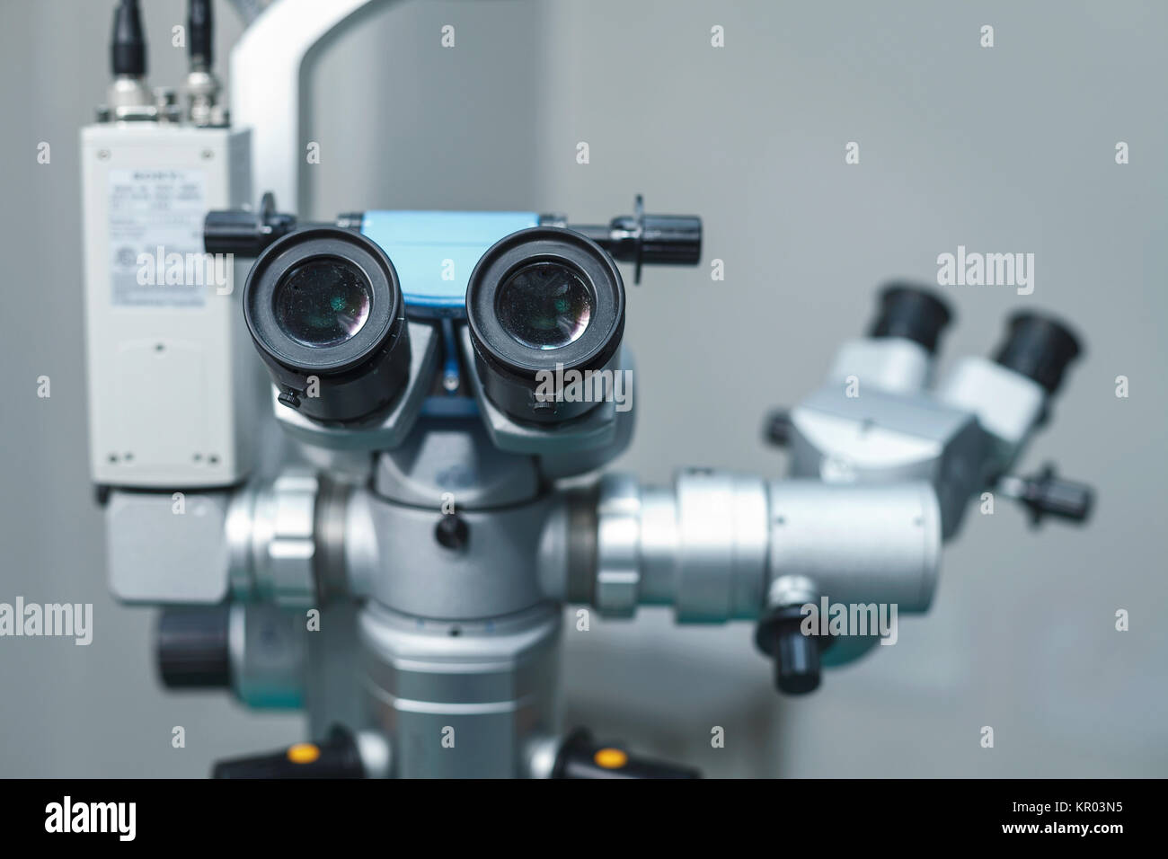 Optométriste médical matériel utilisé pour les examens de la Banque D'Images