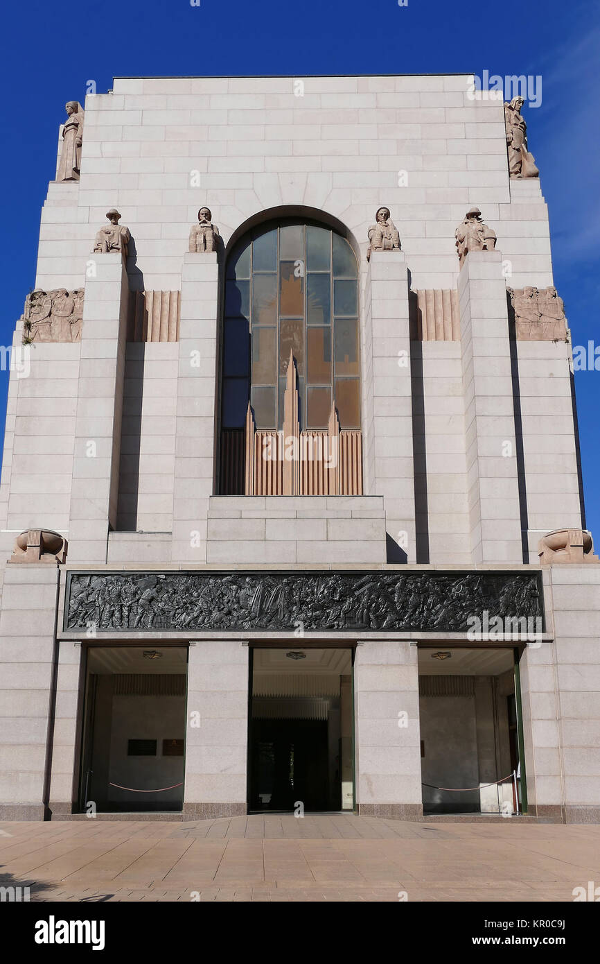 Bâtiment de l'ANZAC Banque D'Images