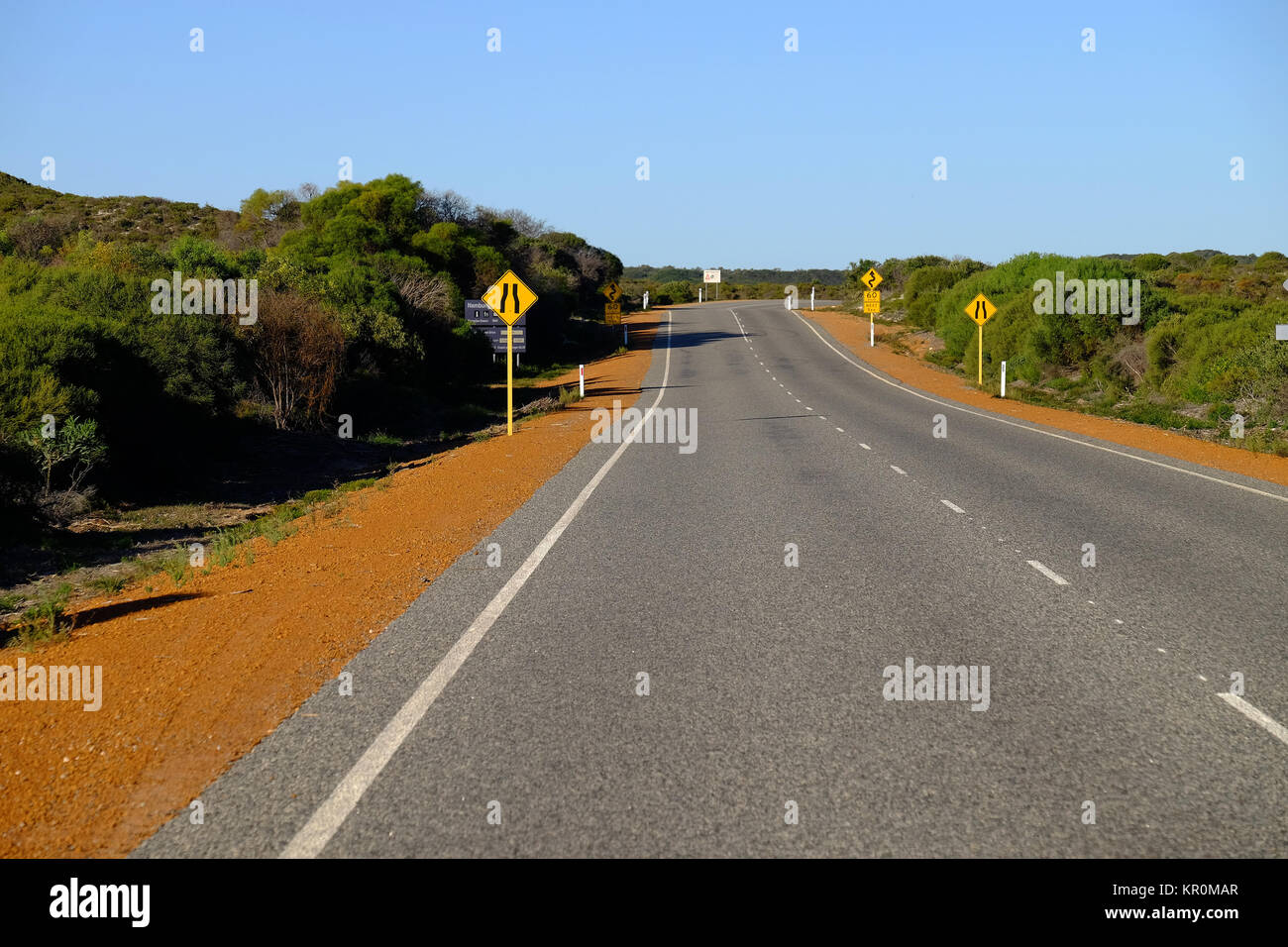 Road en Australie Banque D'Images