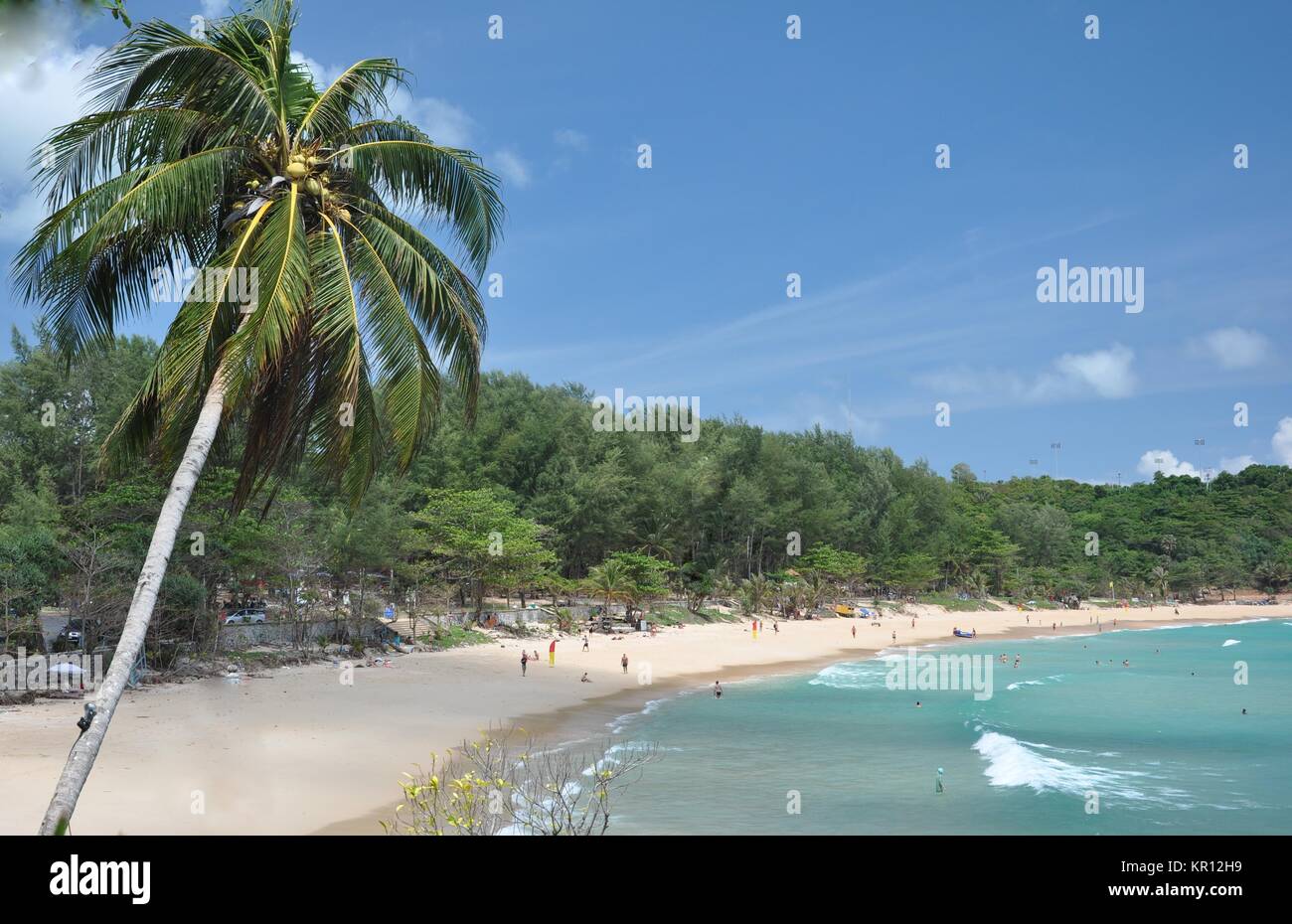 Il y Naiharn Beach à Phuket Banque D'Images