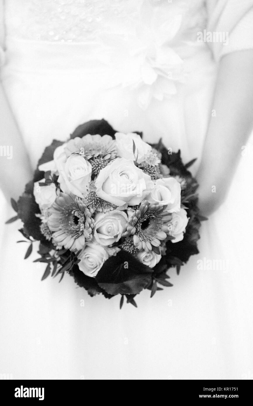 Bouquet de mariée Banque D'Images