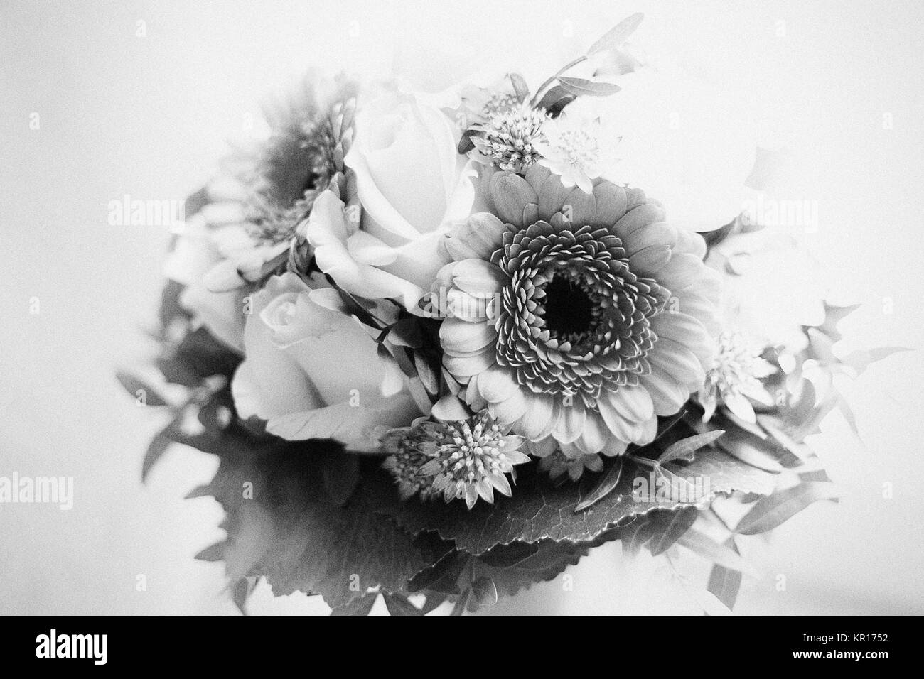 Bouquet de mariée Banque D'Images