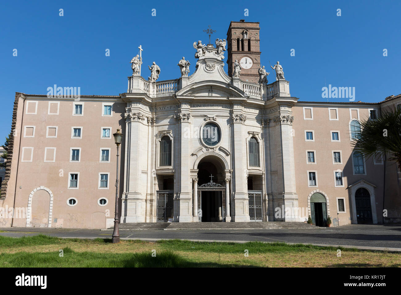 Basilique de la Sainte Croix de Jérusalem. Basilica di Santa Croce in Gerusalemme. Rome, Italie Banque D'Images