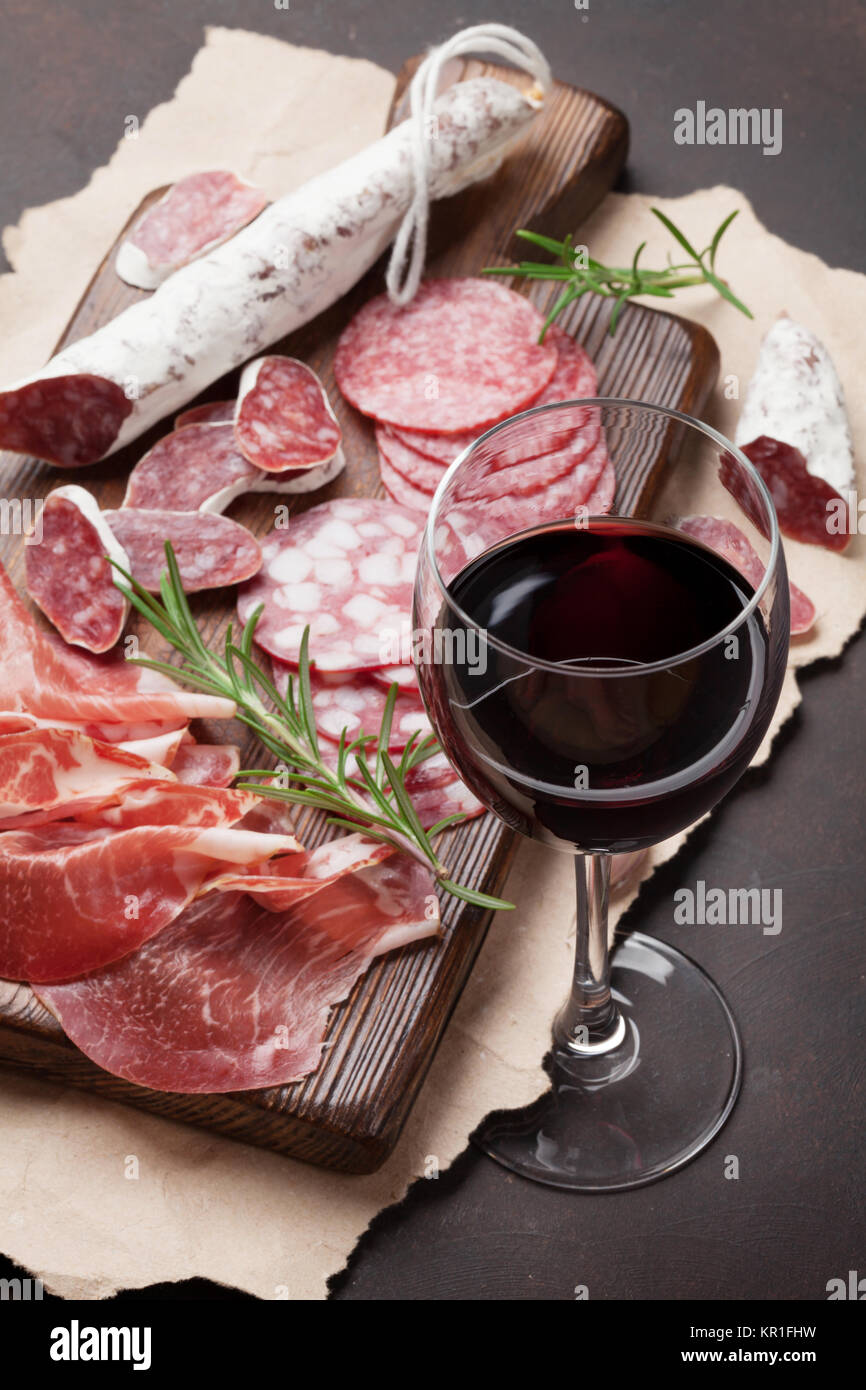 Vin rouge charcuterie Inamissible