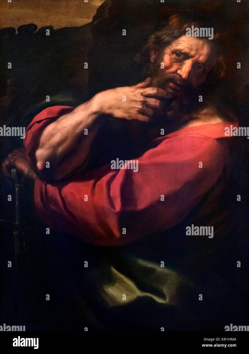 L'Apôtre saint Paul par Giulio Cesare Procaccini (1574-1625), 1621 Banque D'Images