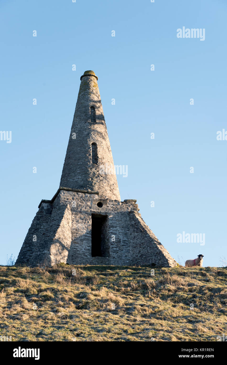 Mme Sykes' folies. Sorrelsykes Park, Edgley, Aysgarth, Yorkshire Dales National Park, Royaume-Uni Banque D'Images