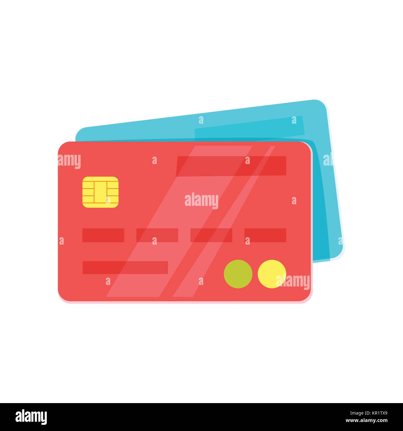 Illustration de carte de crédit Illustration de Vecteur